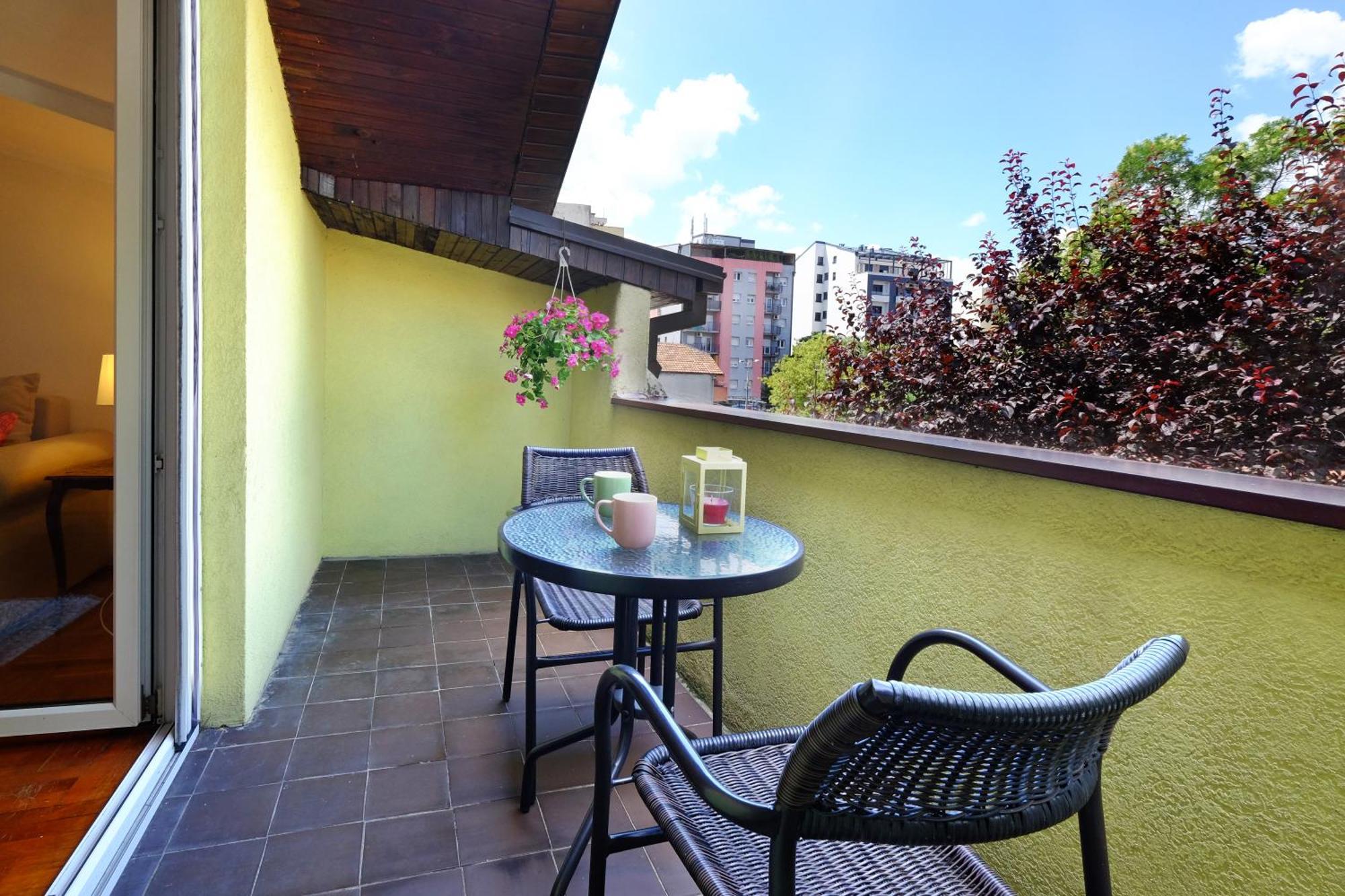 Red Tree Apartment Belgrado Buitenkant foto
